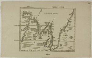 Tabula Moderna Indiae da Unknown artist