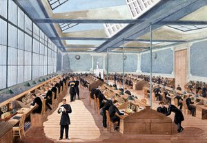 Sala del telegrafo da Unknown artist