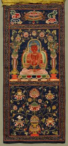 Thangka con il settimo Bodhisattva da Unknown artist