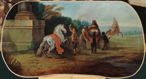 Il bagno dei cavalli, tra il 1701 e il 1800 (olio su tela)