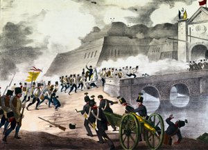 La battaglia di Novara da Unknown artist