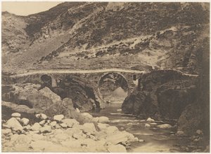 Il ponte di Palalda (vicino ad Amélie-les-Bains) da Unknown artist