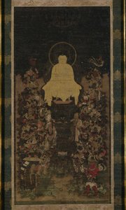 Il Buddha che predica il Sutra della "Perfezione della Saggezza" (Prajnaparamita) da Unknown artist