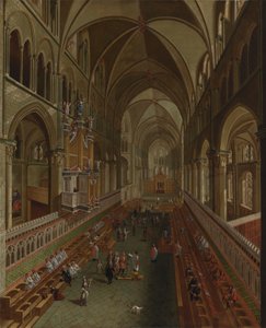 Il Coro, Cattedrale di Canterbury da Unknown artist