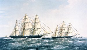 La grande corsa delle navi clipper del 1866 tra l