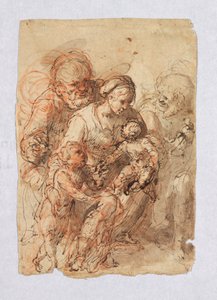 La Sacra Famiglia e San Giovanni