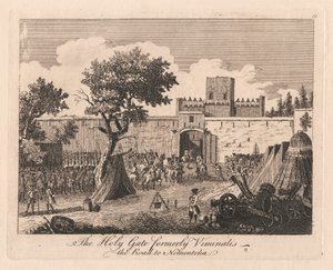 La Porta Santa ex Viminalis, La strada per Nomentena