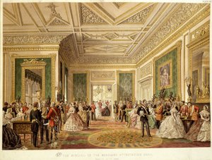 Il matrimonio del Principe di Galles Edoardo VII da Unknown artist