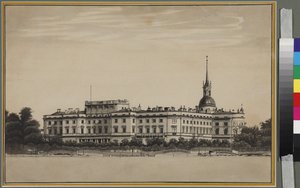 Il Palazzo Michail a San Pietroburgo da Unknown artist