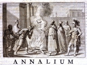 Il miracolo del fuoco di Santa Domenica - in "Annali dell