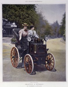 Il Phaeton a petrolio, tipo 1896 - in “Modern Sports” da Unknown artist