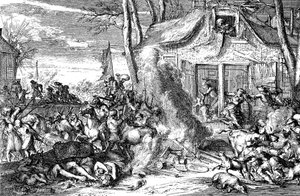 La furia dei francesi in Olanda da Unknown artist