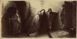 [Il ritorno dal Golgota di Paul Delaroche]. da Unknown artist