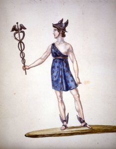 Il dio romano Mercurio o Hermes tra i Greci.