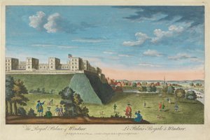 Il Palazzo Reale di Windsor da Unknown artist