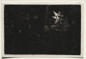 La stella dei re: un pezzo notturno da Unknown artist