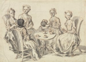 Il Tea Party da Unknown artist