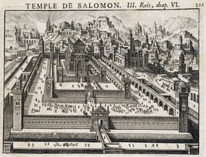 Il Tempio di Salomone - La Bibbia da Unknown artist