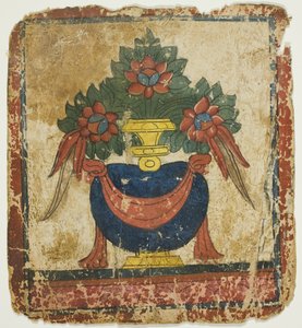 Il vaso del tesoro (Bumpa), da un set di carte iniziatiche (Tsakali) da Unknown artist