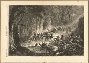 La guerra nel Tennessee orientale da Unknown artist