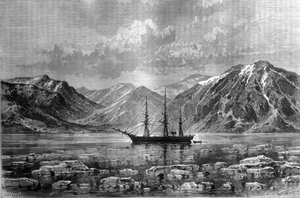 La barca di Nils Adolf Erik (Eric) Barone Nordenskjold (Nordenskiold) (1832-1901), 