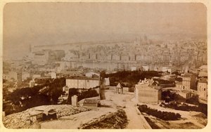 La città di Marsiglia e i suoi dintorni intorno al 1885-1890 da Unknown artist