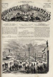 La festa del 15 agosto 1867 al Trocadero a Parigi - L