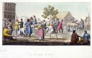 Il gioco di svayky e babky, Russia