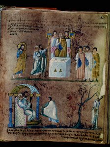 La porpora del Codex Rossanensis, VI secolo (manoscritto)