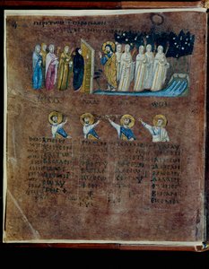 La porpora del Codex Rossanensis, VI secolo (manoscritto)