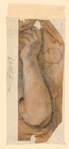 Il braccio alzato di una donna da Unknown artist