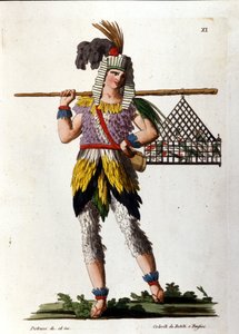 Il ruolo di Papageno, personaggio de Il flauto magico di Mozart da Unknown artist