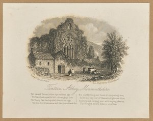 Abbazia di Tintern, Monmouthshire da Unknown artist