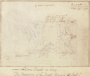 Tom Thumb in trappola da Unknown artist
