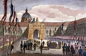 Traslazione delle ceneri di Napoleone I agli Invalides, a Parigi da Unknown artist