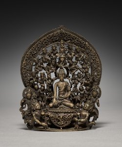 Trionfo del Buddha, Marvijaya da Unknown artist