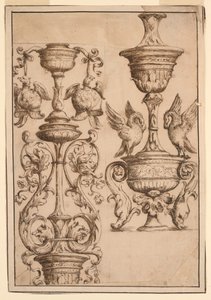 Due candelabri da Unknown artist