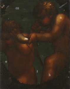 Due putti da Unknown artist