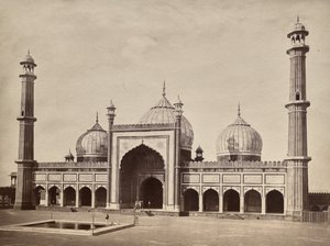 Senza titolo (Jama Masjid, Delhi) da Unknown artist