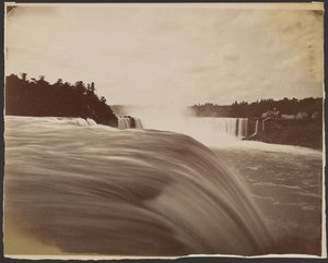 [Vista sulle cascate del Niagara] da Unknown artist