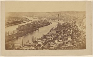 [Vista di Rouen, Francia] da Unknown artist