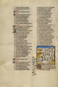 Virginius inginocchiato con la testa mozzata della figlia Virginia davanti al giudice Appius