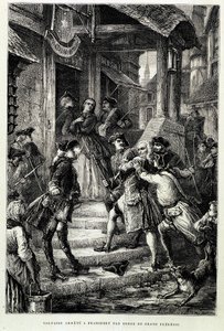 Voltaire arrestato a Francoforte per ordine del grande Federico II - in 