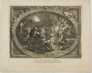 Voltaire a una Rivelazione Satanica da Unknown artist