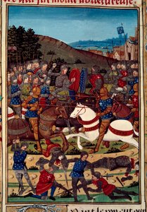 Guerra della Lega del Bene Pubblico: la battaglia di Montlhéry il 16/07/1465 tra Luigi XI e Carlo, Conte di Charolais (futuro Carlo il Temerario)