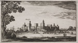 Castello di Windsor da sud-est da Unknown artist