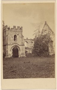Wingfield Manor Costruito da Enrico VI. Enrico VI. dove Maria Regina di Scozia fu imprigionata per 9 anni. da Unknown artist