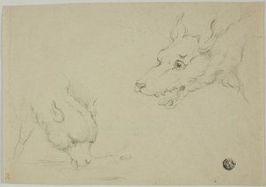 Lupo e Agnello da Unknown artist