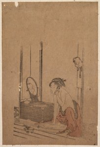 Donna che fa il bagno da Unknown artist