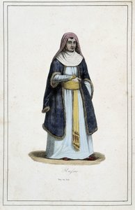 Donna della Russia - in "I diversi popoli della terra" di Padre Paul Jonhanneaud, Libreria dei Buoni libri da Unknown artist